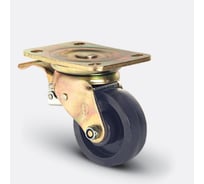 Колесо с поворотной платформой и тормозом EMES ED01BKB100X35F