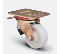 Колесо с поворотной платформой и тормозом EMES ED01HKZ150X45F