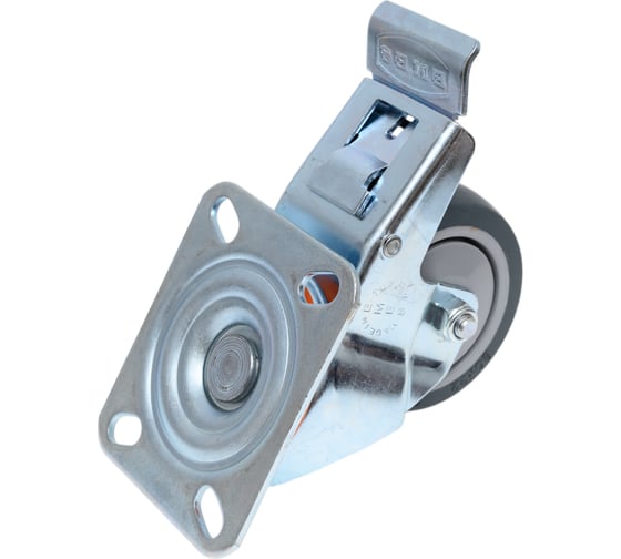 Колесо с поворотной платформой и тормозом EMES EM01MBT80X32F