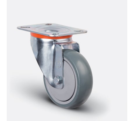 Колесо с поворотной платформой EMES EM01MBT125X32