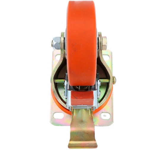 Колесо с поворотной платформой и тормозом EMES ED01VBP125X40F