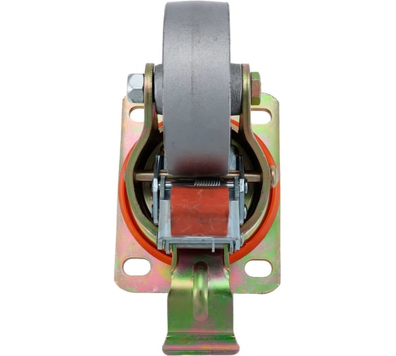 Колесо с поворотной платформой и тормозом EMES ED01VKV100X35F