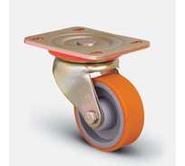 Колесо полиуретановое поворотное ED01 VBP 80 (80 мм; чугунный диск) MFK-TORG ED01-VBP-80