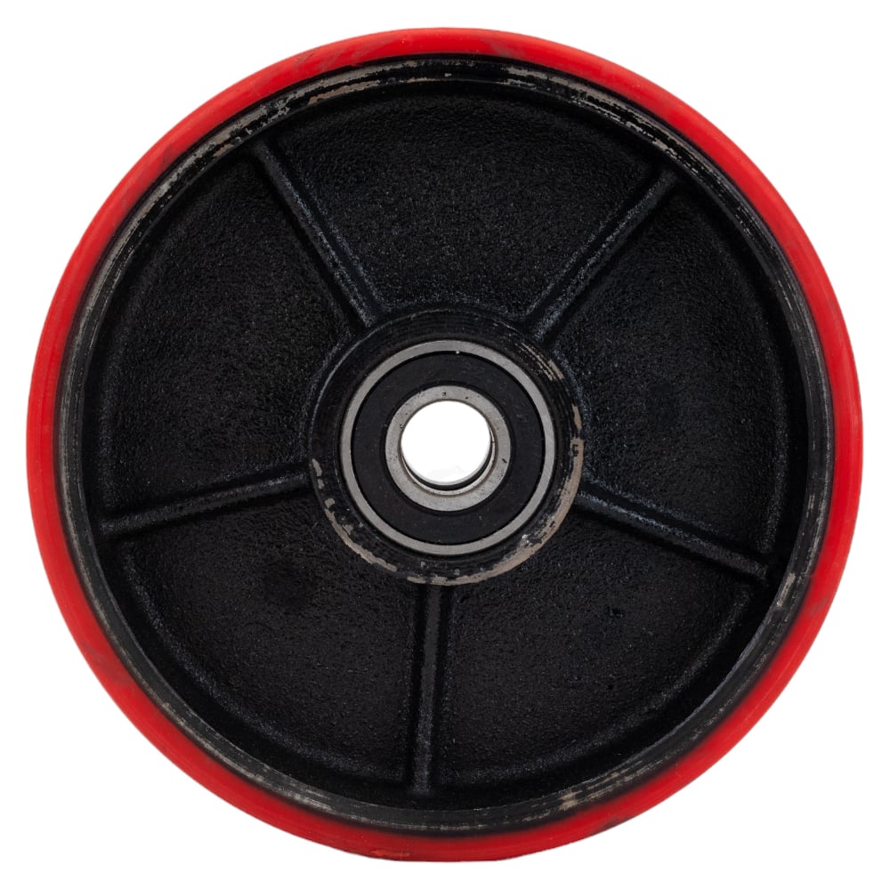 Колесо опорное для рохли SAMGRUPP 180x50 мм полиуретан SAMC-029050180 ...