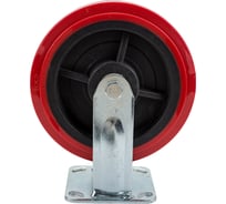 Колесо большегрузное неповоротное (200 мм; полиуретан; нейлон; PVC FCpn80) MFK-TORG 62021200