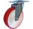 Колесо промышленное поворотное (100 мм; полиуретан; нейлон; PVC Medium) 52100-01-PPU SNP42 MFK-TORG 52023100 1
