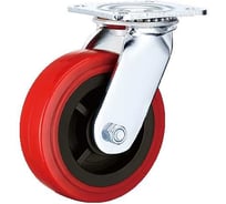 Колесо большегрузное поворотное (160 мм; полиуретан; нейлон; PVC SCpn63) MFK-TORG 62023160