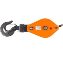 Блок монтажный трехрольный TOR с крюком 5 т 11553