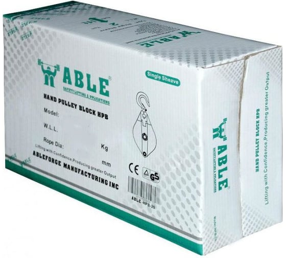 Блок с откидной щекой ABLE HPB г/п 3,2т