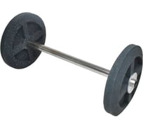 Колеса промышленные универсальные на оси, диаметр 20 см БосХоз Kolesa_para/черный