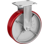 Колесо неповоротное, полиуретановое с чугунным сердечником (200х50 мм; г/п 460 кг) Стелла 1041-200