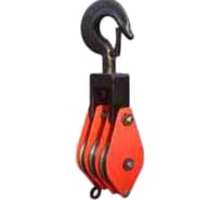 Блок монтажный трехрольный с крюком TOR 20 т, арт. 115203