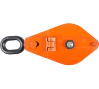 Блок монтажный однорольный с ушком TOR 3,2 т с откидной щекой 115310