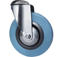 Колесо аппаратное поворотное под болт Longway SChg 55  Поворотная колесная опора сер. рез. под болт (12/25)