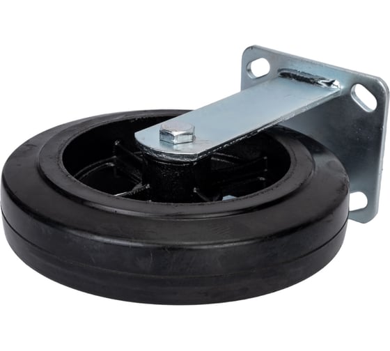 Колесо большегрузное обрезиненное неповоротное Longway FCD80