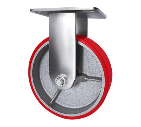 Колесо большегрузное полиуретановое неповоротное Longway FCP54