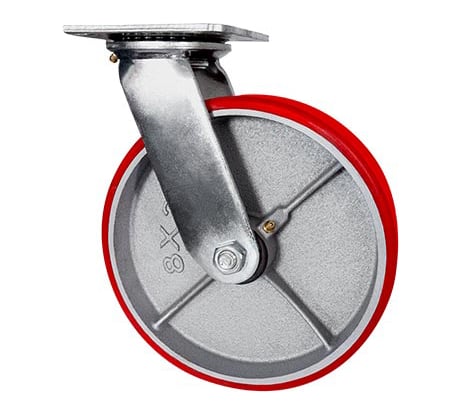 Колесо большегрузное полиуретановое поворотное Longway SCP55