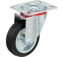 Колесо с вращающейся опорой и пластиной крепления (80 мм; 65 кг) Tellure rota 535101