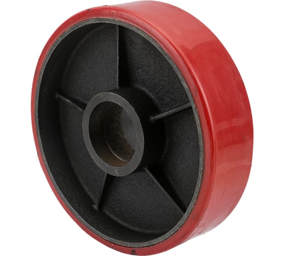 Колесо для гидравлической тележки 180x50 мм, PVC, с подшипником WILMART 325(180) 1