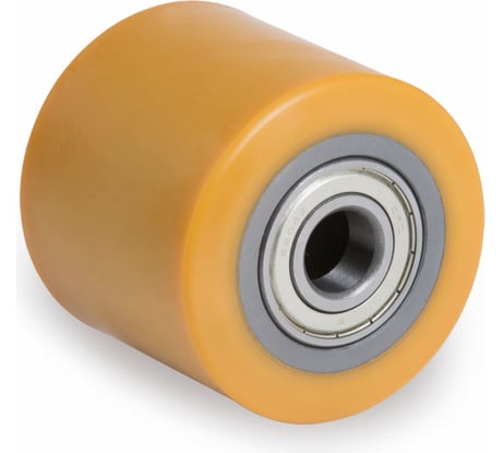 Ролик (82х60 мм; 600 кг; ось 20 мм; полиуретан/металл) Tellure Rota 752131