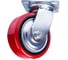 Колесо поворотное PU/металл 200 мм (C550S/PU2040CB3ra/TG) TOR 1352004 1