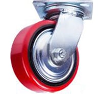 Колесо поворотное PU/металл 125 мм (C550S/PU1340CB3ra/TG) TOR 1351254