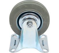 Колесо неповоротное FC 46 f (100 мм; серая резина) TOR 1027207