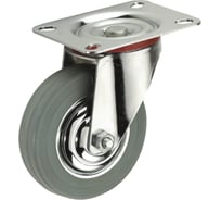 Колесо поворотное SC 80 f (200 мм; серая резина) TOR 1027204