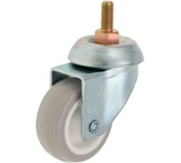 Колесо с кронштейном и резьбовым стержнем EMES EP05ZKC50X20M8