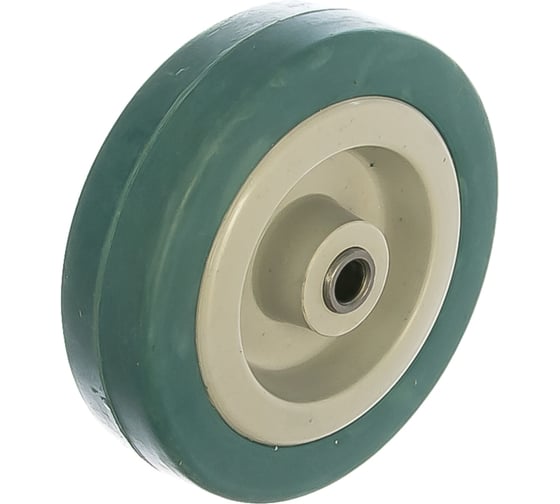 Колесо (75 мм; г/п 50 кг; резина/полипропилен) ЗУБР 30956-75 1