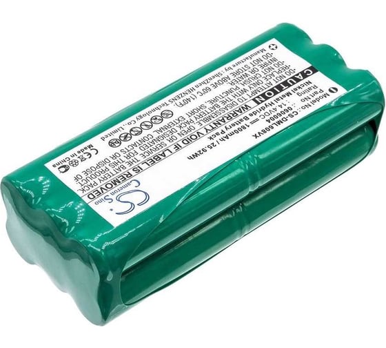 Аккумулятор CS-DML608VX для Dirt Devil M606, M607, M612, 1.8Ah 14.4V Cameron Sino P103.00015