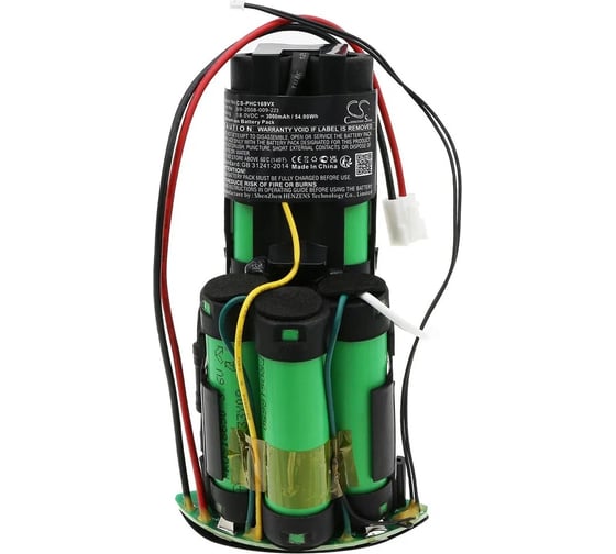 Аккумулятор CS-PHC169VX для Philips FC6169/01, FC6168, FC6168/01, p/n: 69-2008-009-223, 18V 3Ah Cameron Sino P103.00065