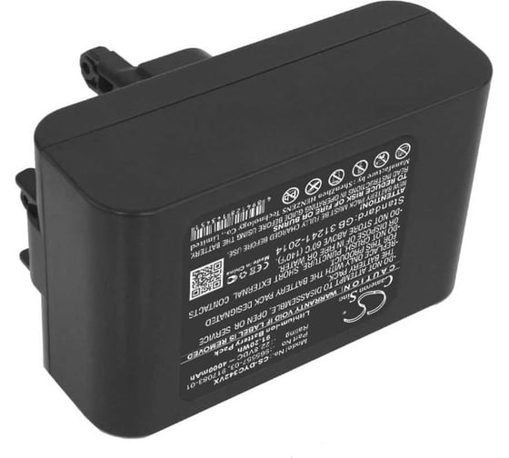 Аккумулятор CS-DYC342VX для Dyson DC31 Animal, DC34, DC34 Animal, DC35, 4.0Ah 22.8V Cameron Sino P103.00053