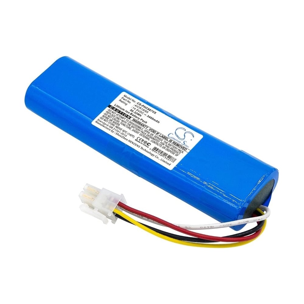Напряжение аккумулятора пылесоса. Rechargeable li-ion battery 14.8v 2600mah 4pin. акб для fc8822 philips. аккумулятор для робота пылесоса 14.8v. 8inr19/66 аккумулятор.