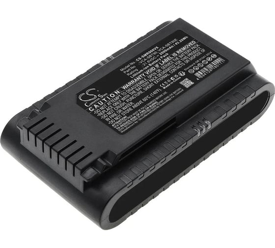 Аккумулятор CS-SMR900VX для Samsung VS9000, Jet 75, Jet 90, p/n: VCA-SBT90, 21.6V 2Ah Cameron Sino P103.00069