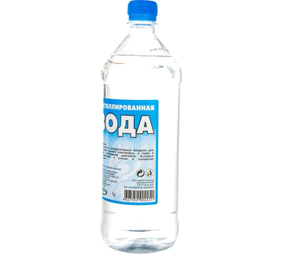 Вода дистиллированная 1 л, пэттермо СТАРТ 4607952902251