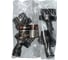 Набор аксессуаров для пароочистителя Round big brush SET BDR-1700 BORT 93417272 2
