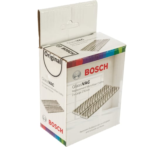 Салфетки из микрофибры, большие GlassVAC Bosch F016800551