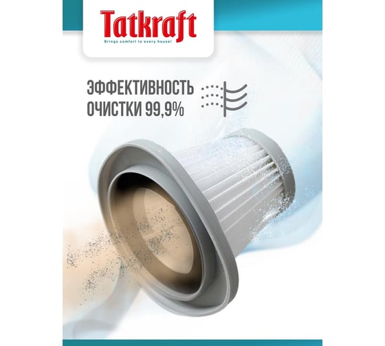 Hepa-фильтр для пылесоса Deerma DX118, DX128 Tatkraft 14374