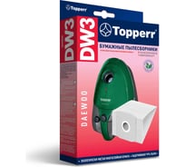 Пылесборник д/пылесоса DAEWOO RC-300...8000, 5 шт. Topperr DW 3 1003