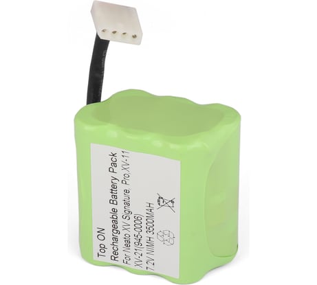Аккумулятор, батарея для беспроводного робота-пылесоса Neato XV Signature (7.2В, 3.5Ач, Ni-MH) TopON PN: 945-0006 TOP-NTXV