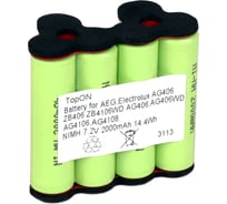 Аккумулятор для робота-пылесоса (7.2В, 2Ач, Li-ion) TopON PN: CS-AGX406VX TOP-AEG-7.2