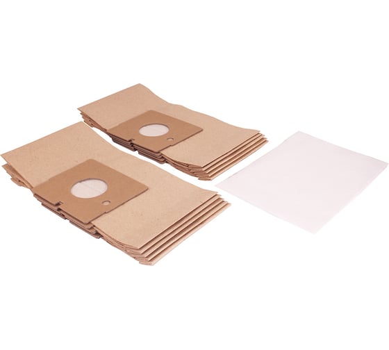 Мешки-пылесборники, бумажные+микрофильтр SAM 02 ECOLine XL, 10 шт. Filtero 05846