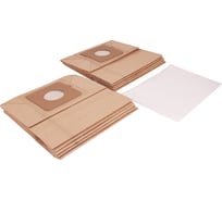 Мешки-пылесборники, бумажные+микрофильтр LGE 01 ECOLine XL, 10 шт Filtero 05842