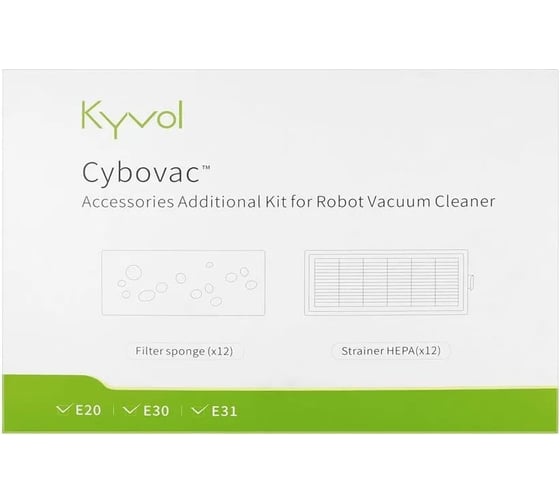 Комплект аксессуаров для робота-пылесоса Kyvol C21Y-2A0008-EUBK0A