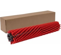 Щетка цилиндрическая 1 шт, средняя жесткость, красная, длина 300 мм для поломоечной машины KARCHER BR 30/4 C EUROCLEAN professional FBM-300CLKRM