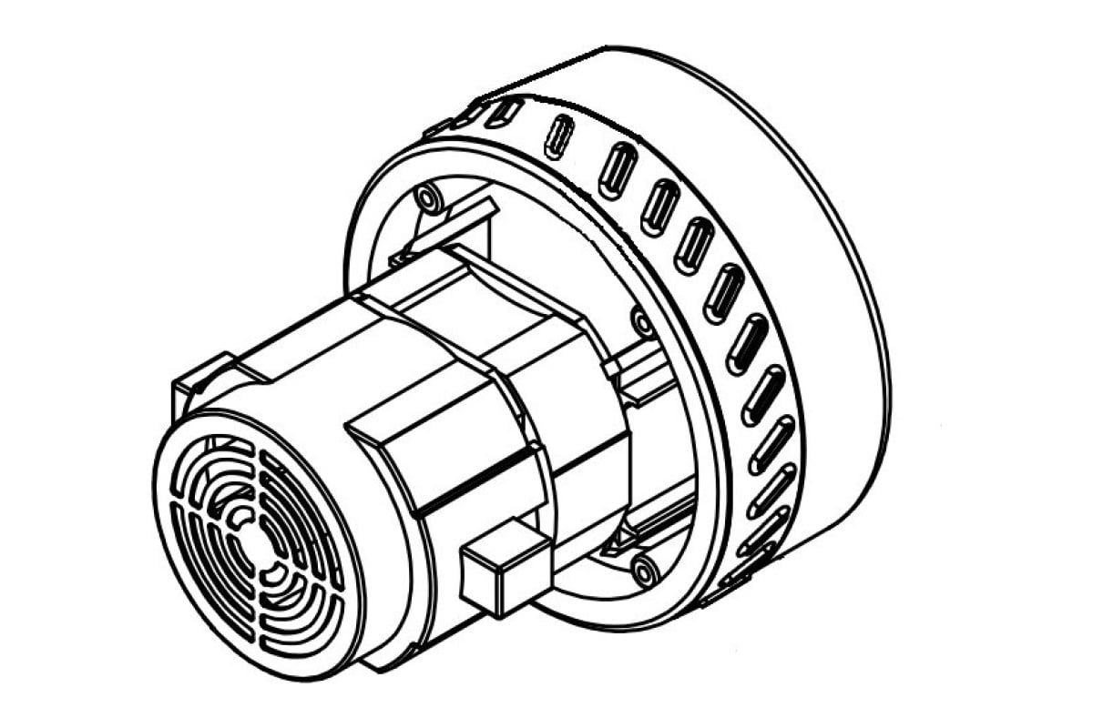Вакуумный мотор для Vispa 35 B COMAC 420672