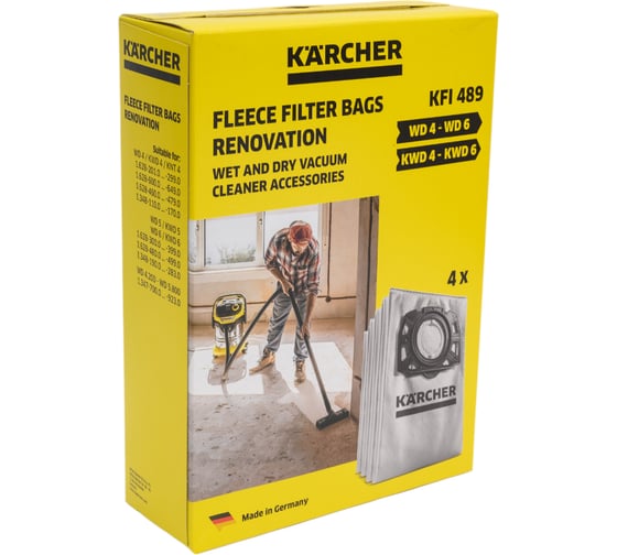 Фильтр-мешок Renovation WD 4-6 Karcher 2.863-355.0