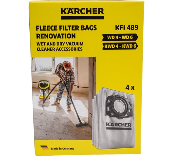 Фильтр-мешок Renovation WD 4-6 Karcher 2.863-355.0