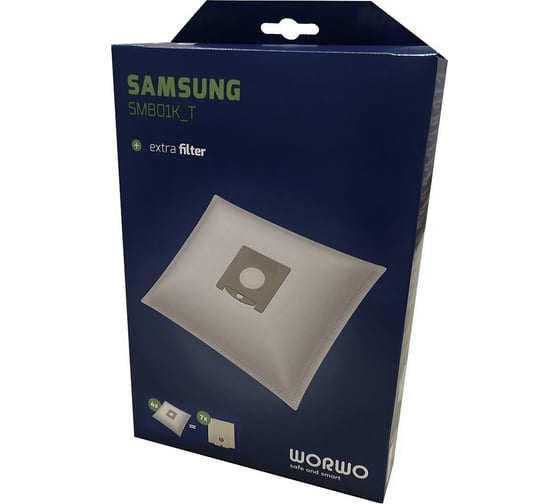 Комплект пылесборников для SAMSUNG Worwo SMB01K_T